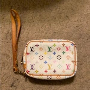 Authentic Louis Vuitton multi color mini purse